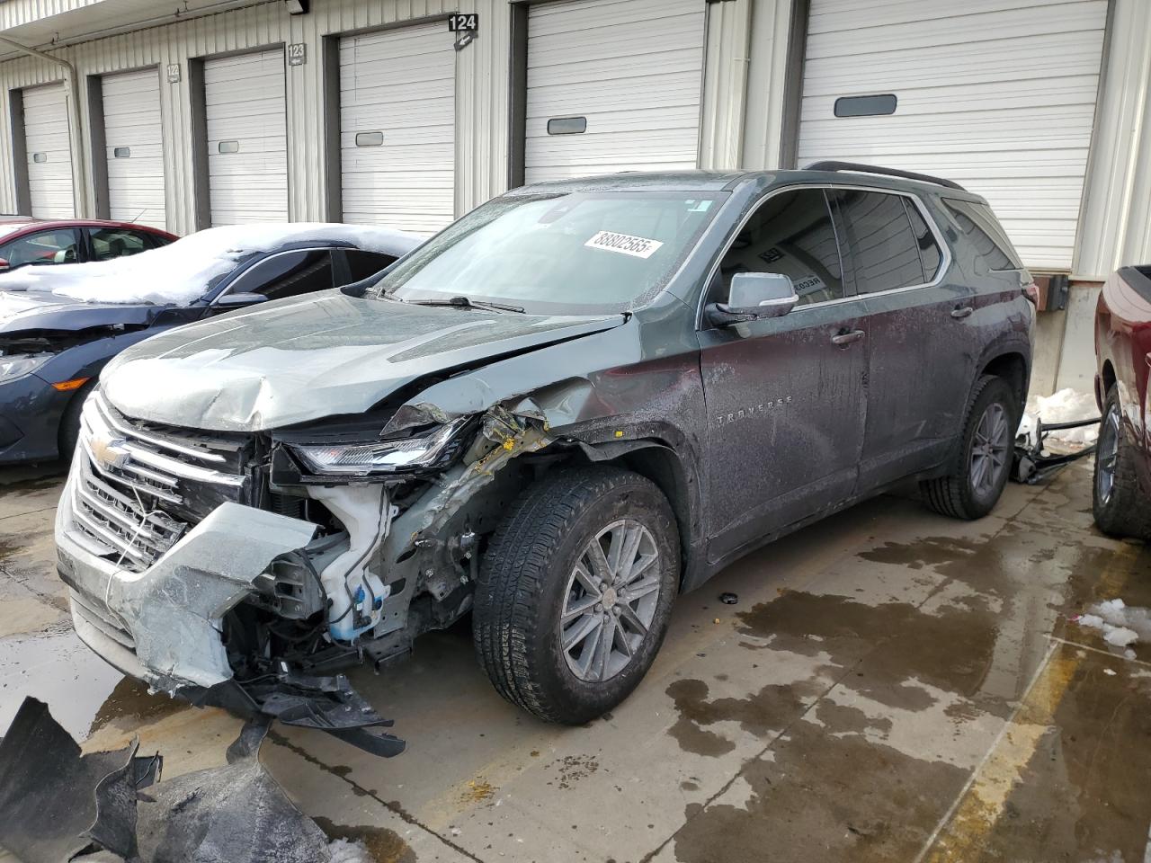 2022 CHEVROLET TRAVERSE LT VIN:1GNERGKW2NJ176076