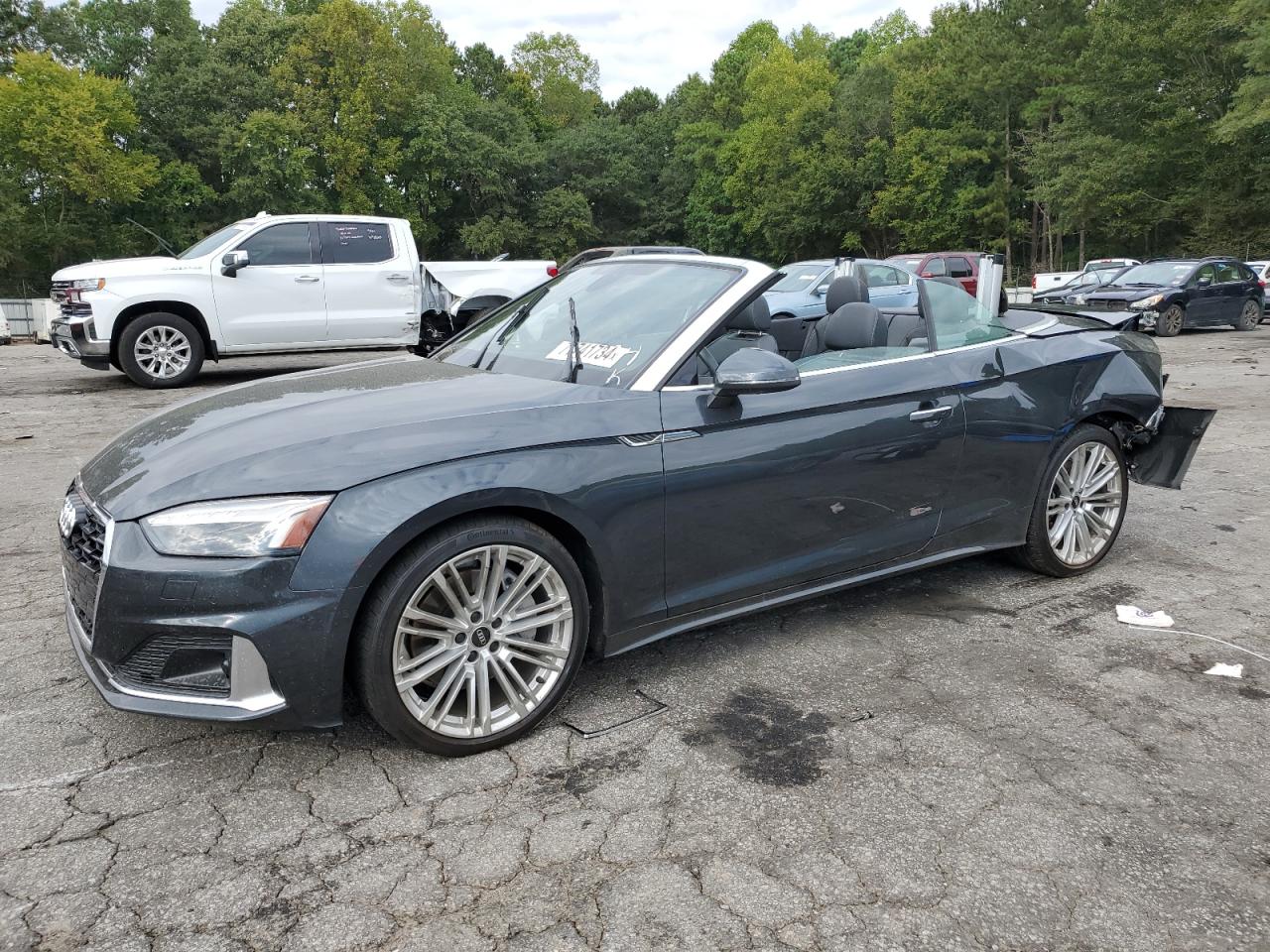 2022 AUDI A5 PRESTIGE 45 VIN:WAUYAGF54NN008234