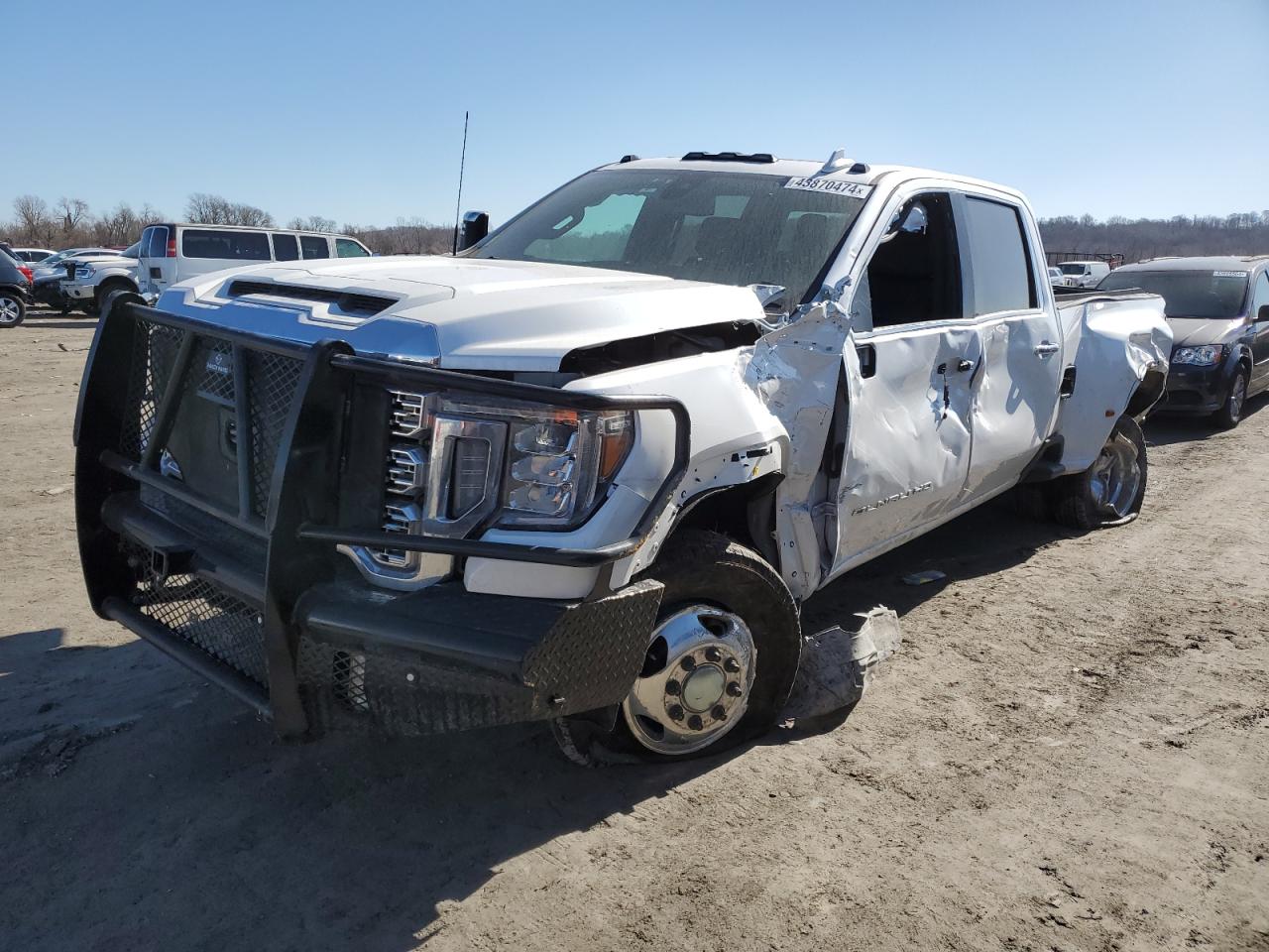 2022 GMC SIERRA K3500 DENALI VIN:1GT49WEY2NF219684