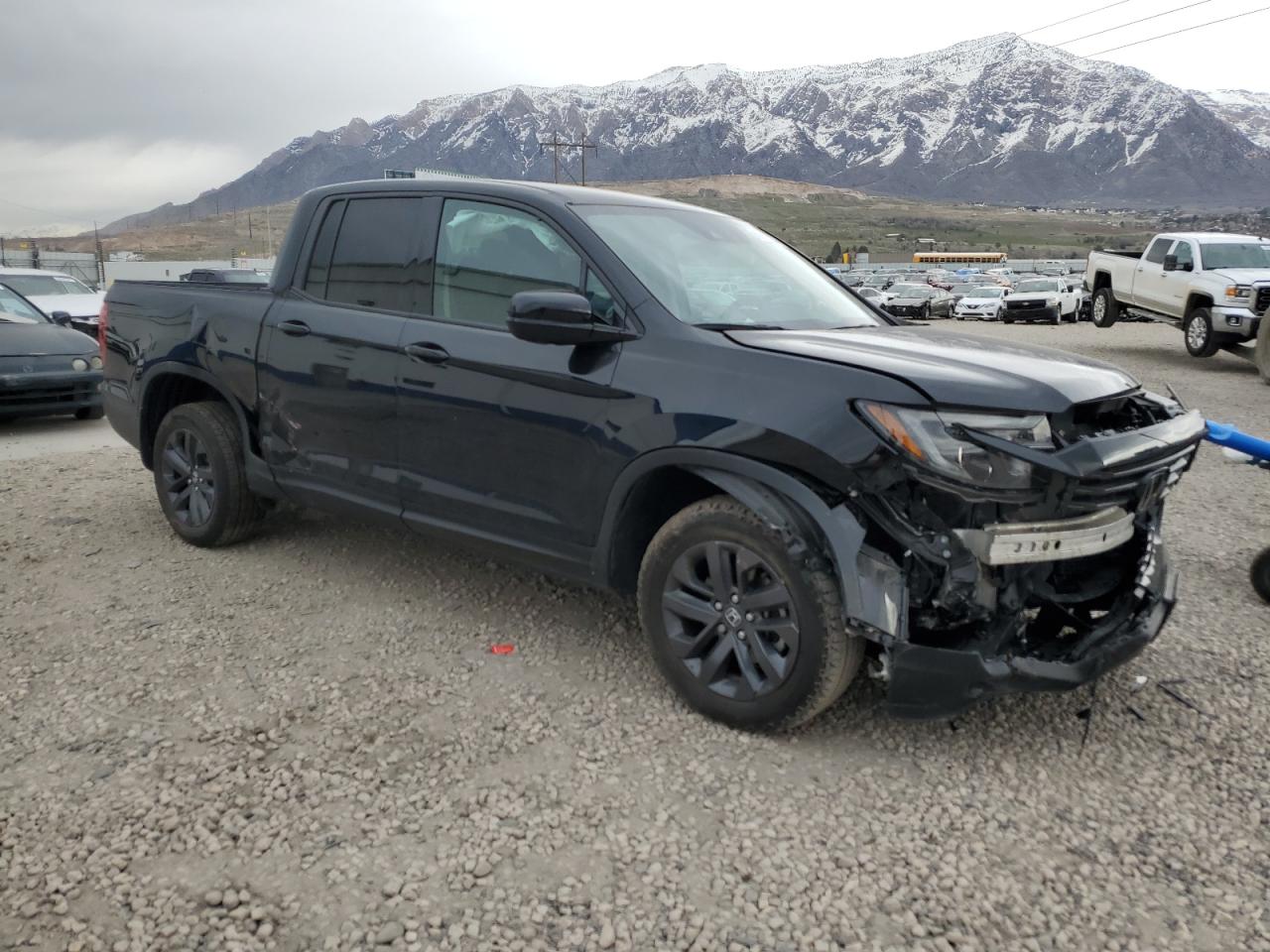 2022 HONDA RIDGELINE SPORT VIN:5FPYK3F12NB016599