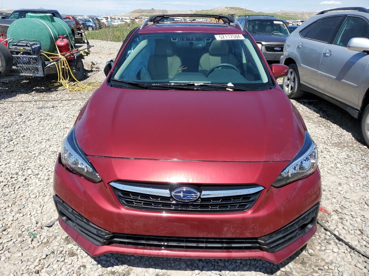 2023 SUBARU IMPREZA PREMIUM VIN:4S3GTAD68P3703137