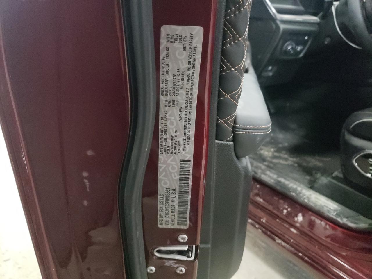 2023 JEEP GRAND CHEROKEE SUMMIT 4XE VIN:1C4RJYE62P8903861