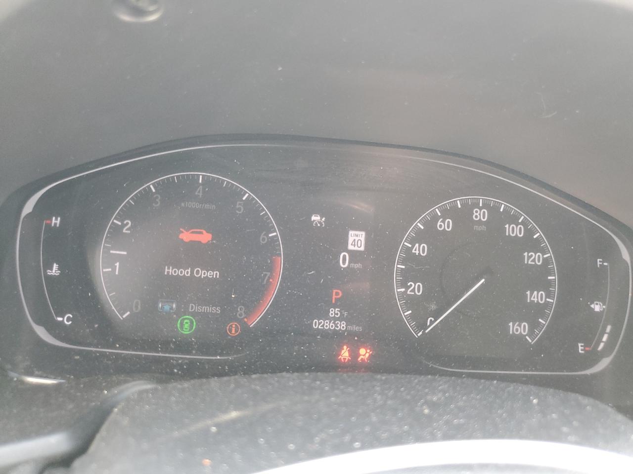 2022 HONDA ACCORD SPORT VIN:1HGCV1F38NA018996
