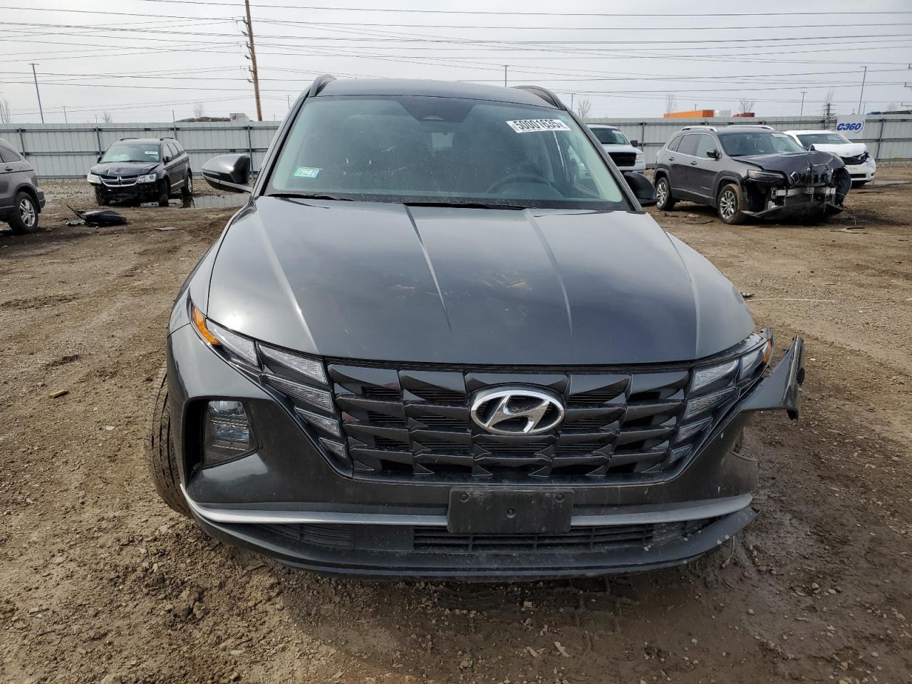 2022 HYUNDAI TUCSON SEL VIN:5NMJBCAE3NH158334