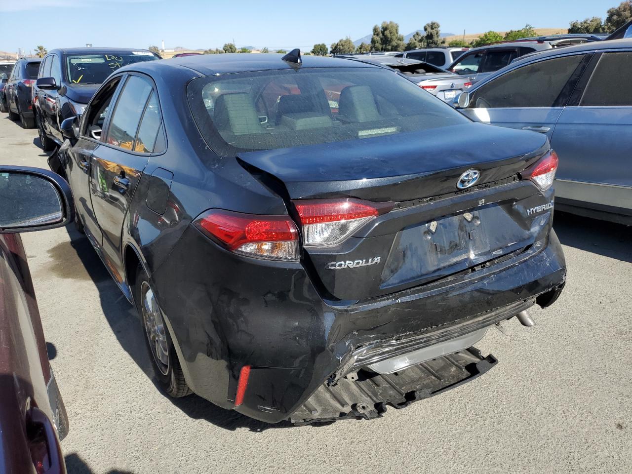 2022 TOYOTA COROLLA LE VIN:JTDEAMDE0NJ058160