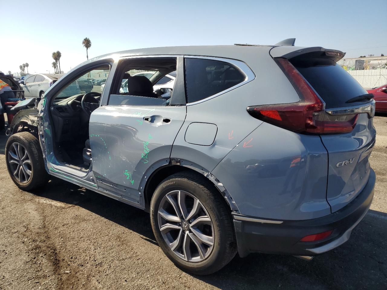 2022 HONDA CR-V TOURING VIN:7FARW2H96NE012428