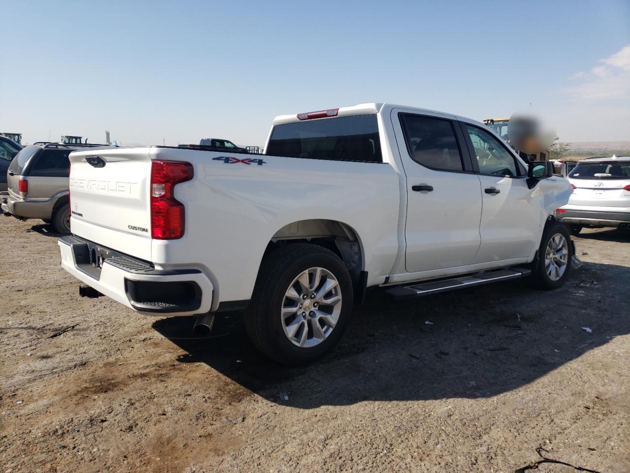 2022 CHEVROLET SILVERADO K1500 CUSTOM VIN:1GCPDBEK4NZ587007