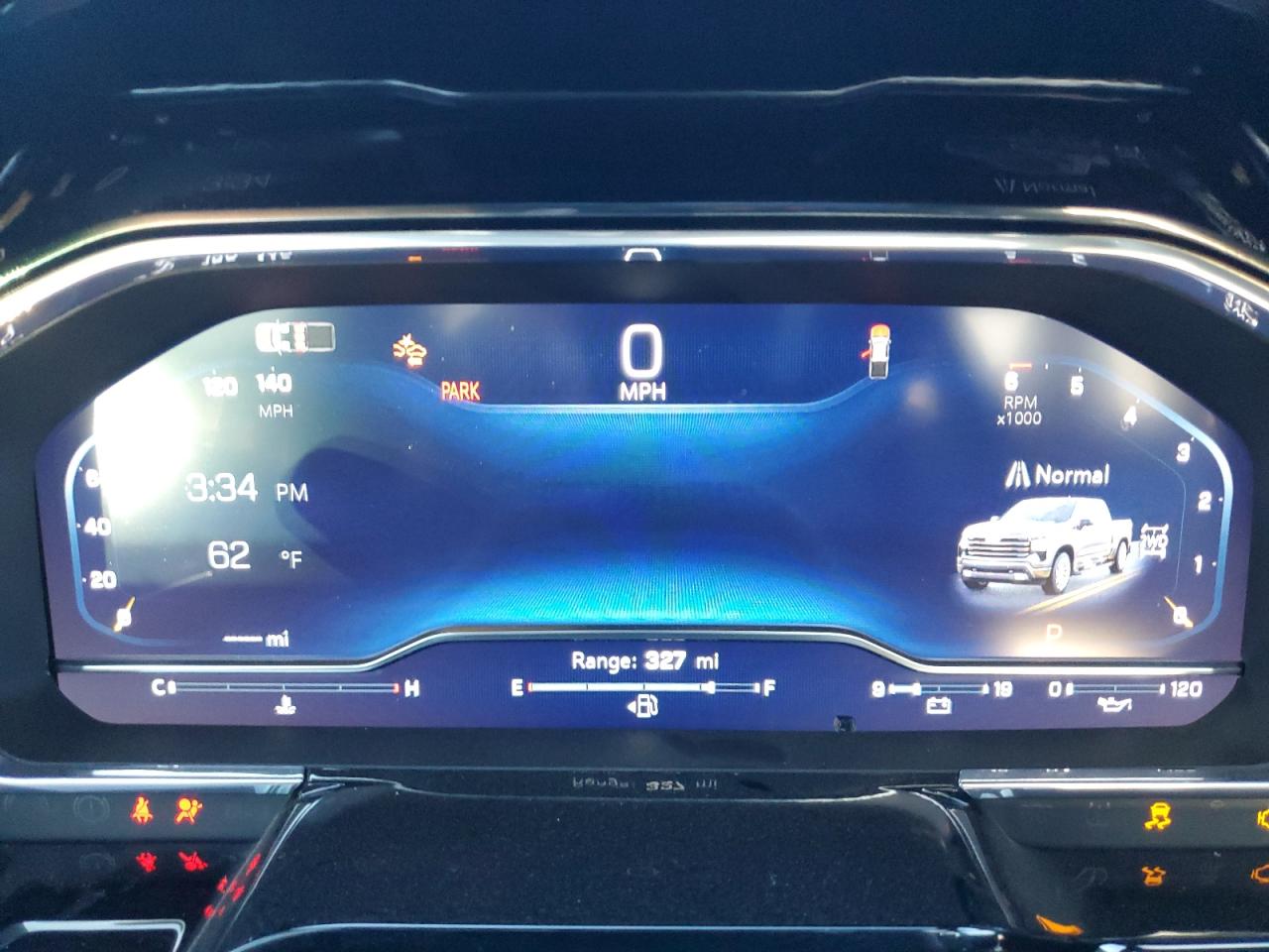 2024 CHEVROLET SILVERADO K1500 HIGH COUNTRY VIN:1GCUDJEL1RZ153431