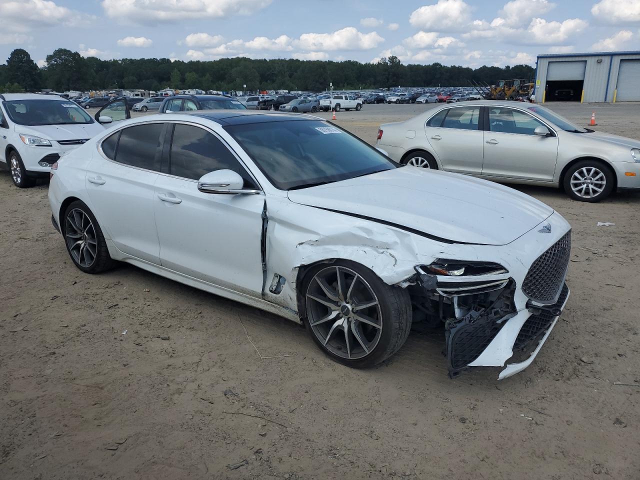 2022 GENESIS G70 BASE VIN:KMTG34TA7NU088080