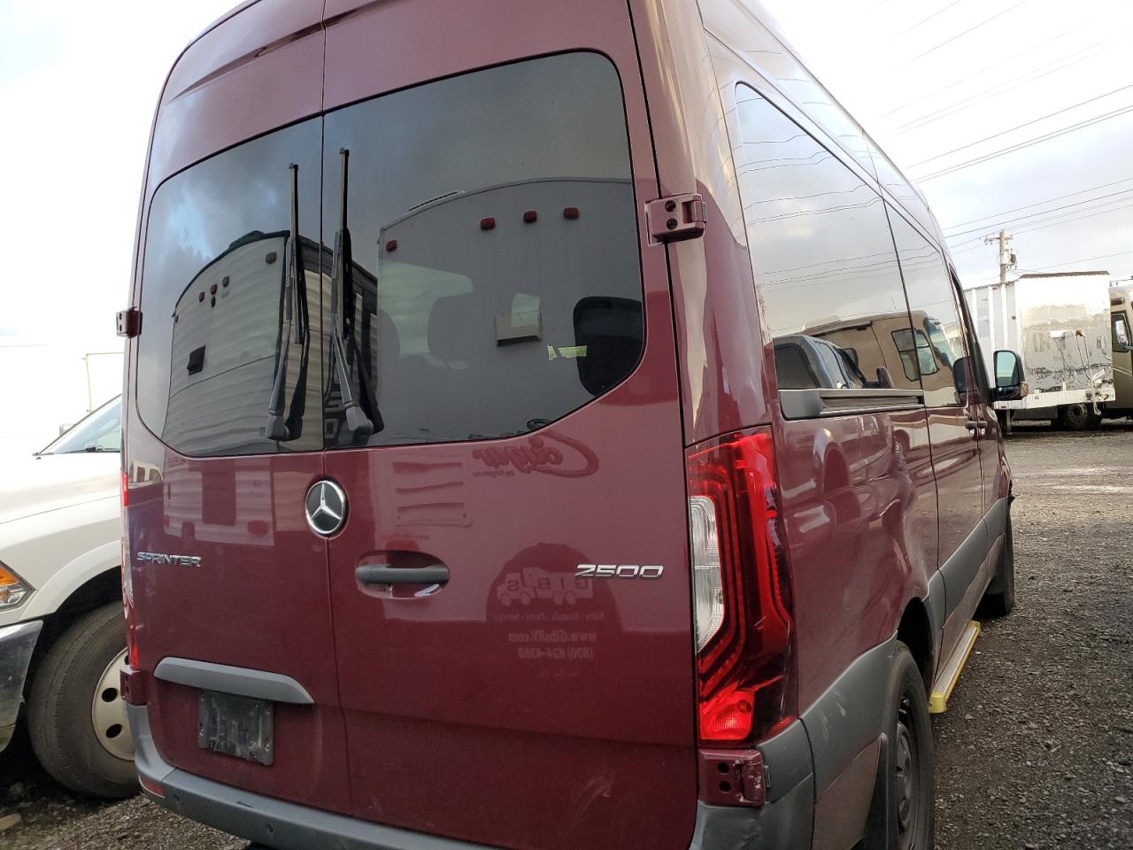 2022 MERCEDES-BENZ SPRINTER 2500 VIN:W1Z4DFHY9NT090071