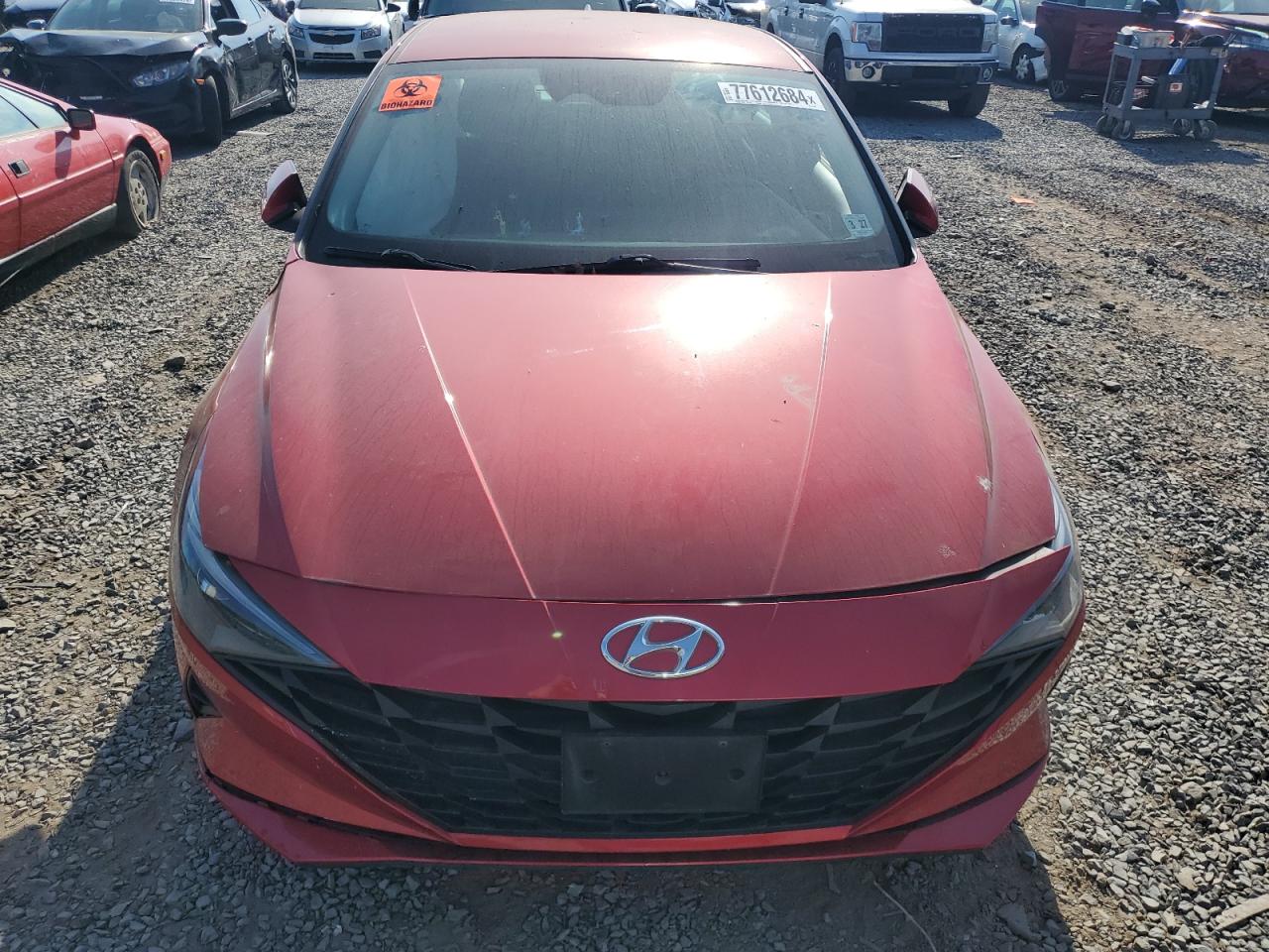 2022 HYUNDAI ELANTRA SEL VIN:5NPLM4AG6NH070925