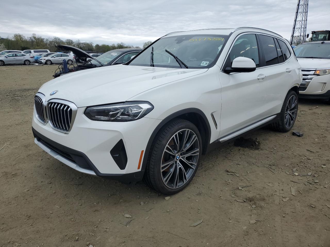 2023 BMW X3 XDRIVE30I VIN:5UX53DP02P9S68840