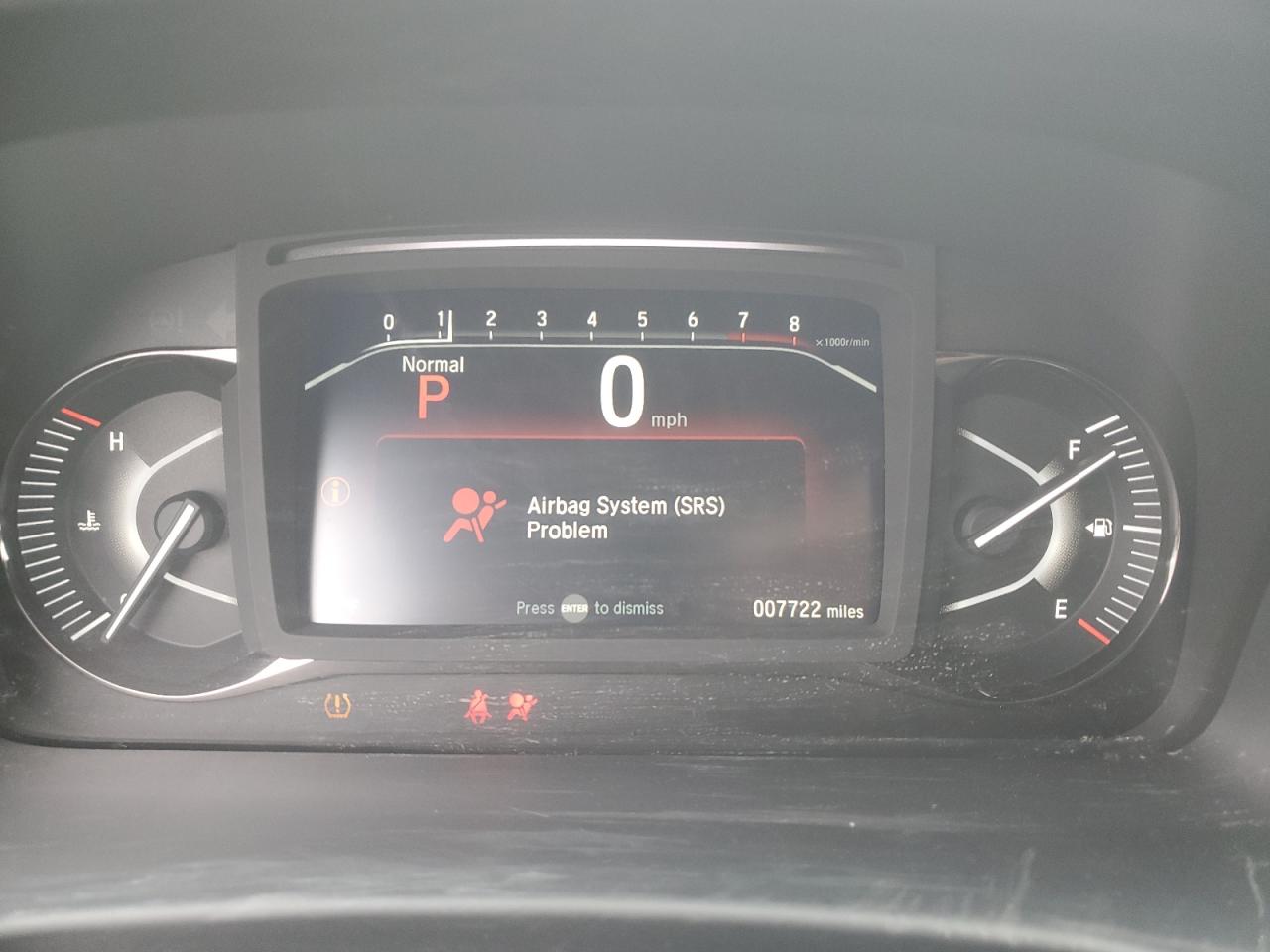 2024 HONDA PASSPORT TRAIL SPORT VIN:5FNYF8H66RB013794