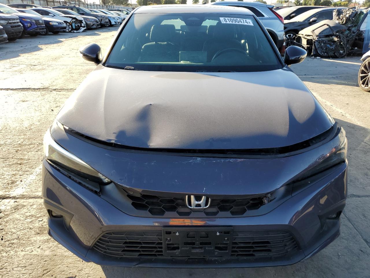 2022 HONDA CIVIC SPORT TOURING VIN:19XFL1H87NE014834