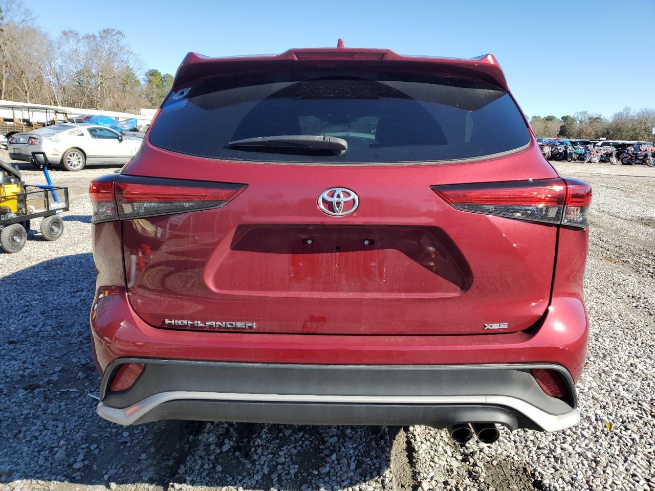 2022 TOYOTA HIGHLANDER XSE VIN:5TDLZRAH1NS112760