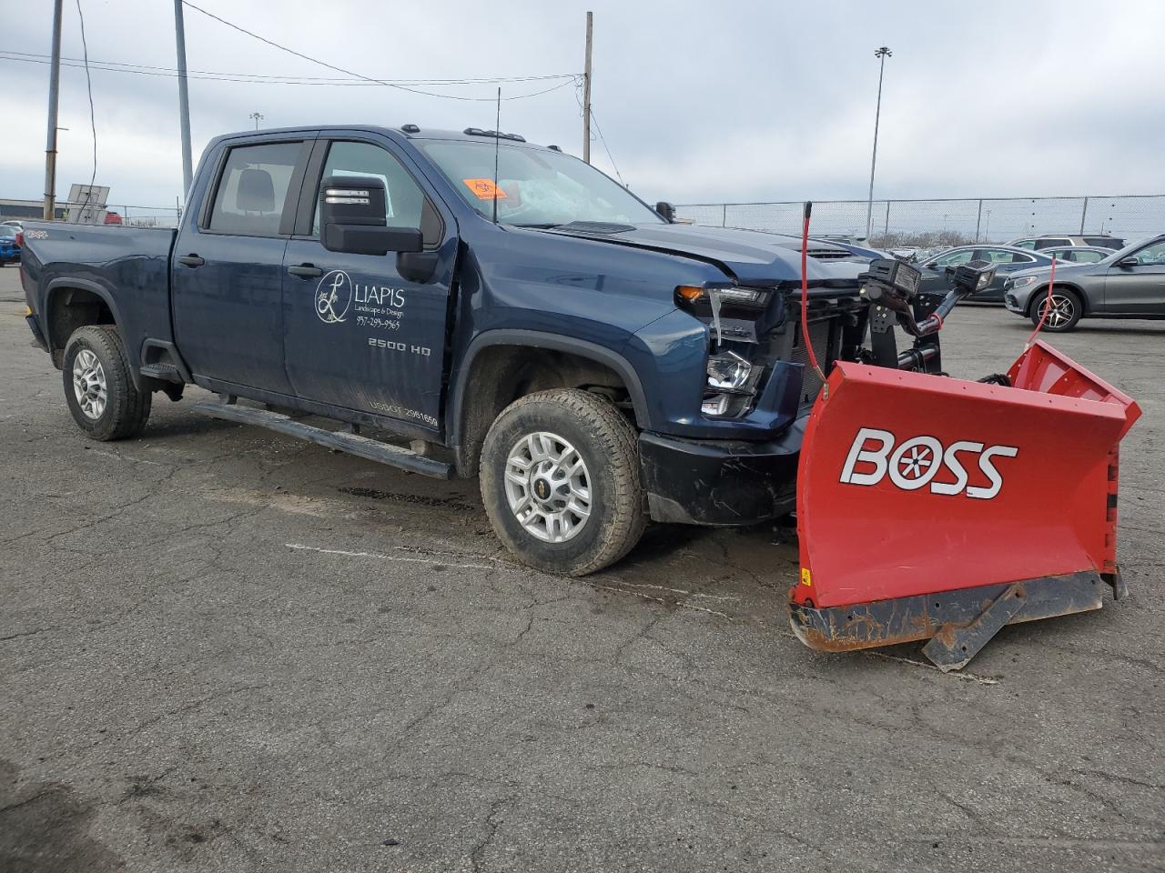 2022 CHEVROLET SILVERADO K2500 HEAVY DUTY VIN:2GC4YLE78N1240054