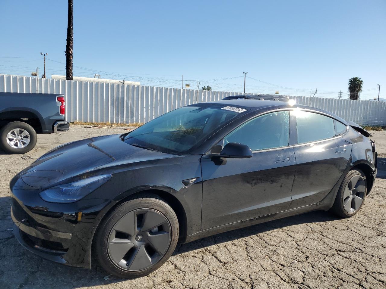 2022 TESLA MODEL 3  VIN:5YJ3E1EB2NF163580