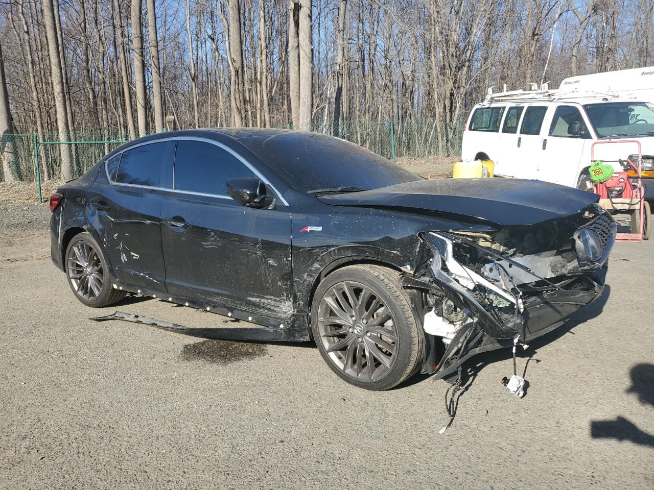 2022 ACURA ILX PREMIUM A-SPEC VIN:19UDE2F88NA006255