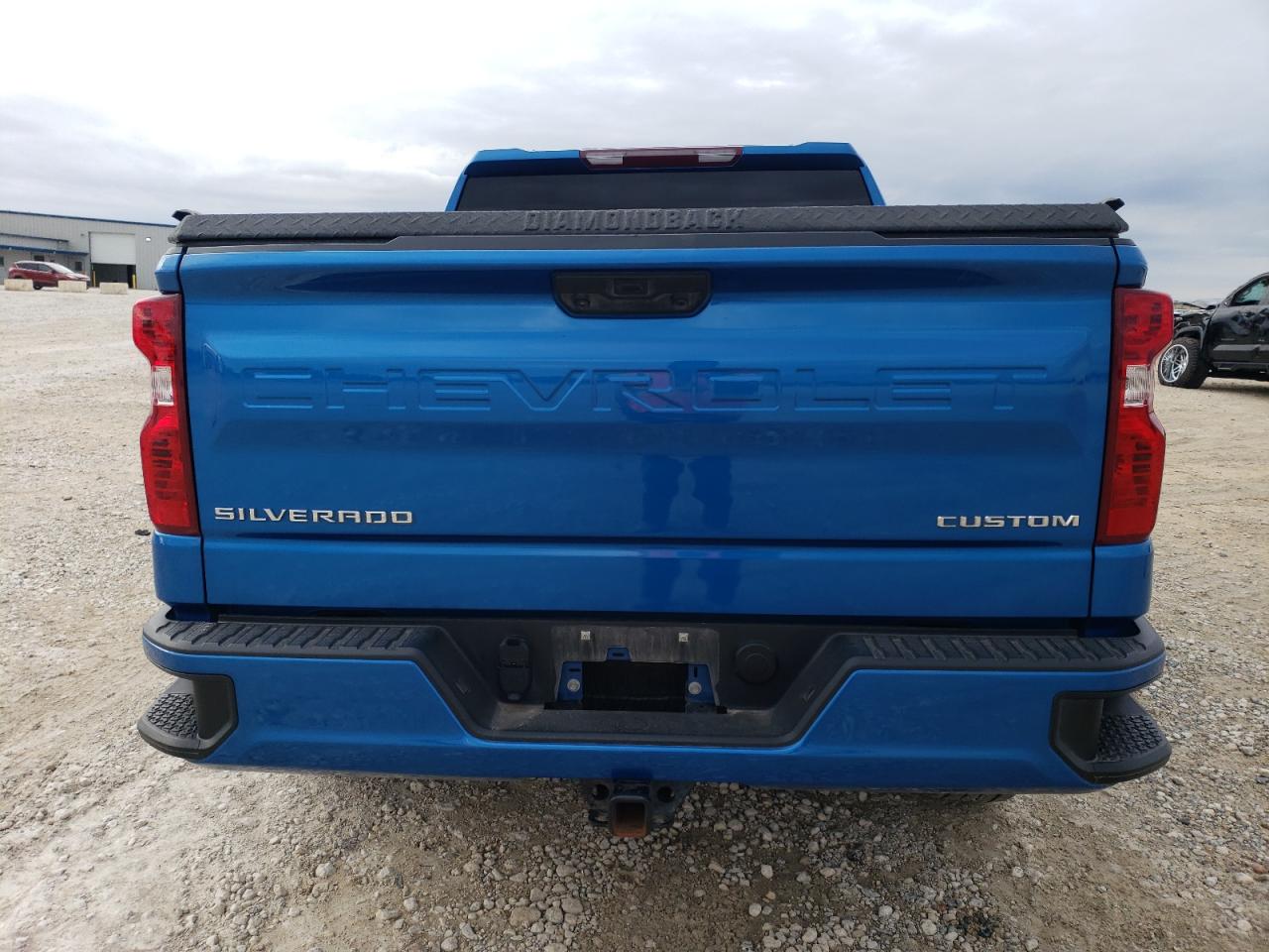 2022 CHEVROLET SILVERADO C1500 CUSTOM VIN:1GCPABEK1NZ638214