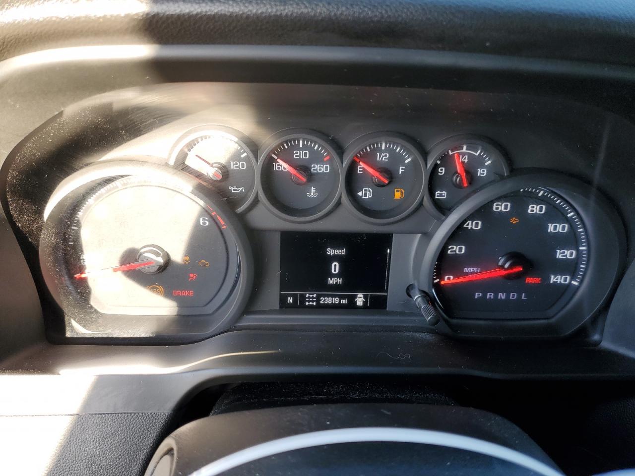 2022 CHEVROLET SILVERADO K1500 CUSTOM VIN:1GCPDBEK9NZ524775