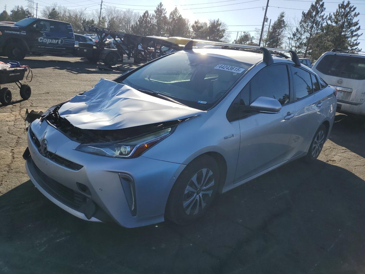 2022 TOYOTA PRIUS LE VIN:JTDL9MFU6N3037483