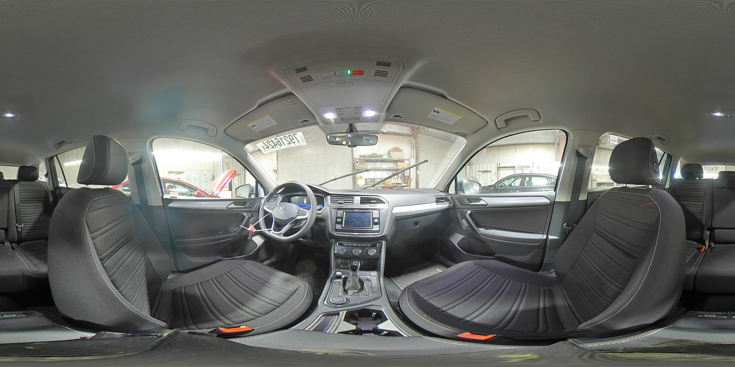 2023 VOLKSWAGEN TIGUAN S VIN:3VVFB7AX2PM100814