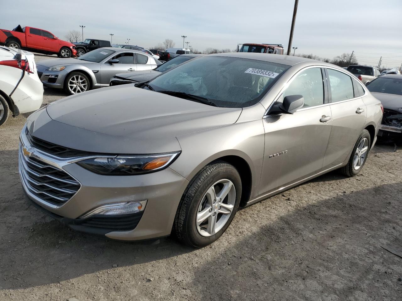 2022 CHEVROLET MALIBU LS VIN:1G1ZB5ST6NF210055
