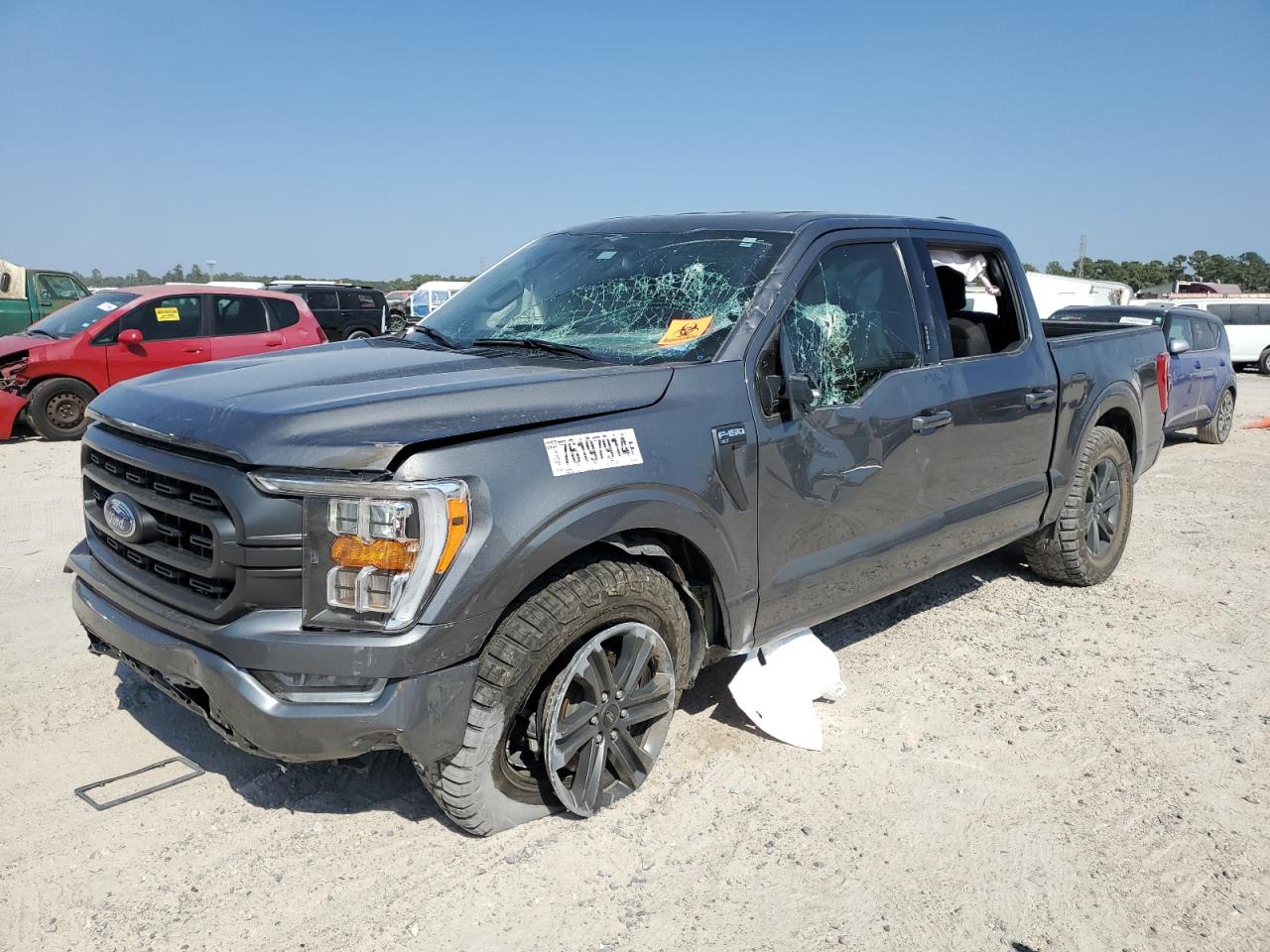 2023 FORD F150 SUPERCREW VIN:1FTEW1CP6PKE22436