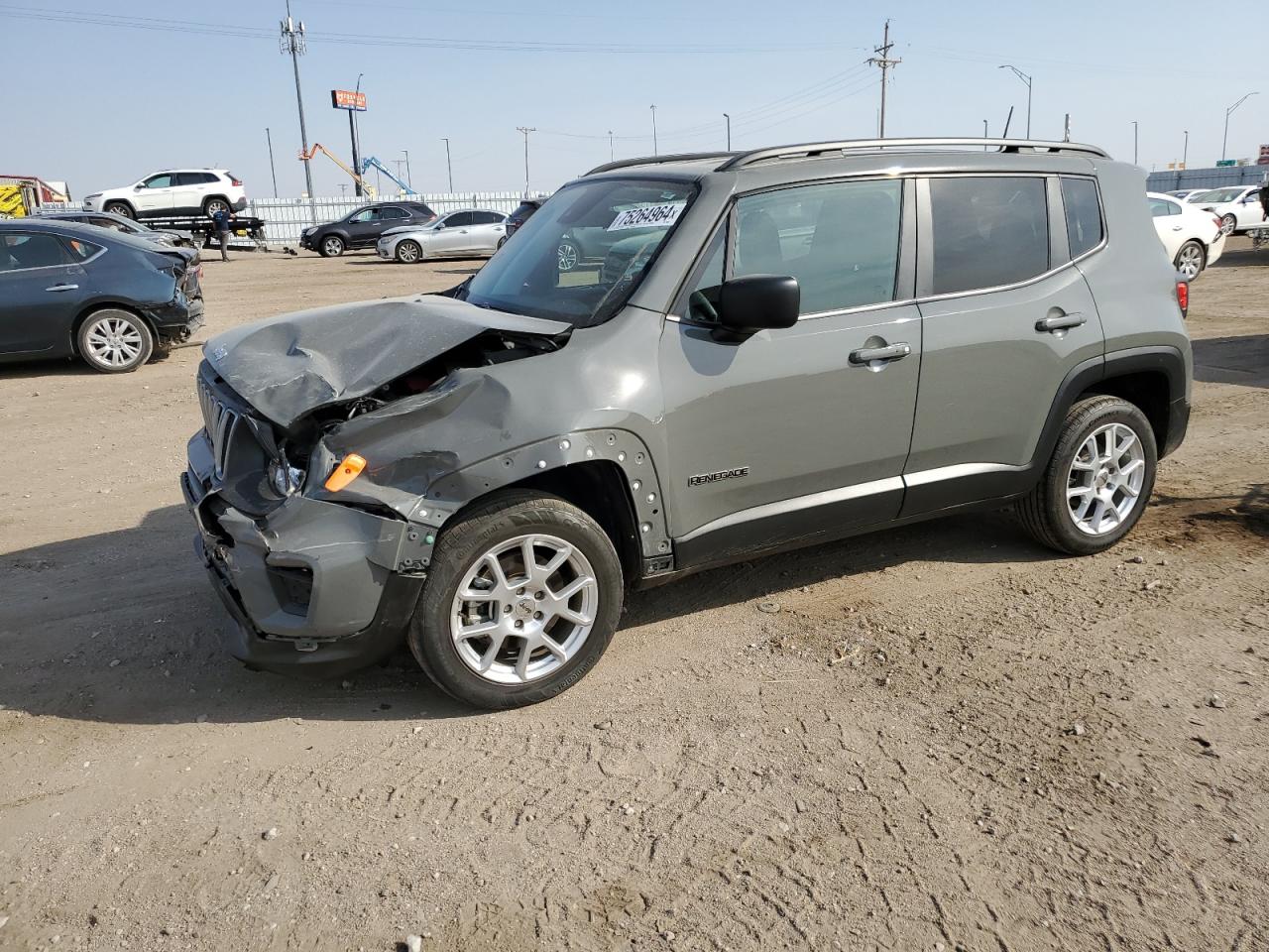 2022 JEEP RENEGADE LATITUDE VIN:ZACNJDB18NPN69659