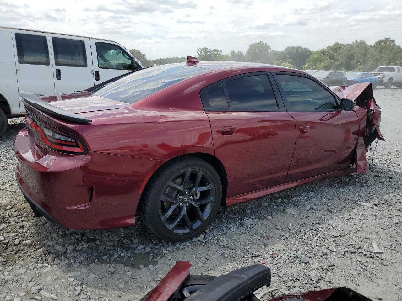 2022 DODGE CHARGER GT VIN:2C3CDXHGXNH153102