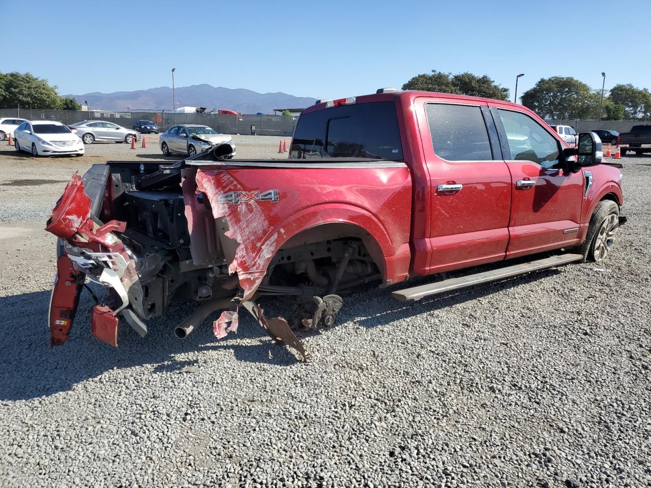 2022 FORD F150 SUPERCREW VIN:1FTFW1ED7NFB11918