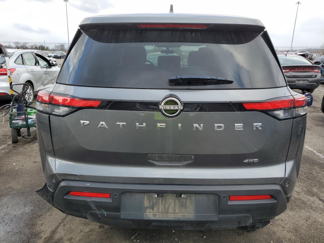 2022 NISSAN PATHFINDER S VIN:5N1DR3AC0NC224985