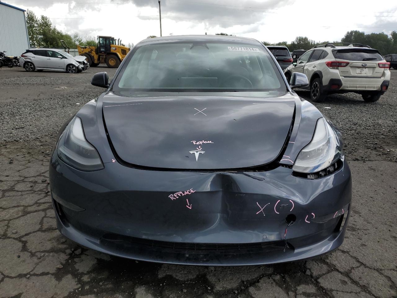 2022 TESLA MODEL 3  VIN:5YJ3E1EB1NF335758