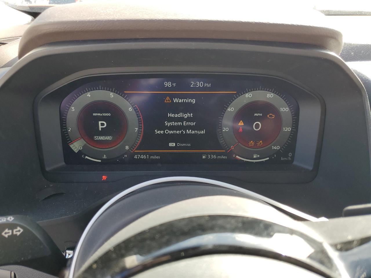 2022 NISSAN ROGUE PLATINUM VIN:JN8BT3DC4NW118549