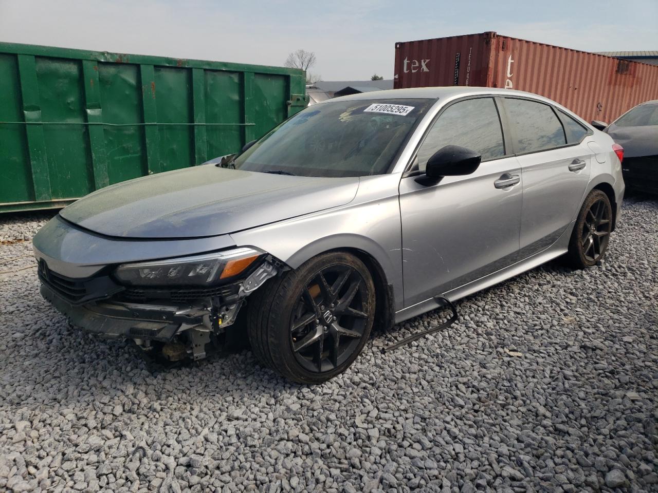 2022 HONDA CIVIC SPORT VIN:2HGFE2F53NH512267