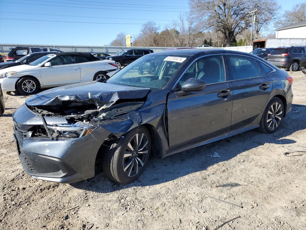 2023 HONDA CIVIC EX VIN:2HGFE1F72PH301205
