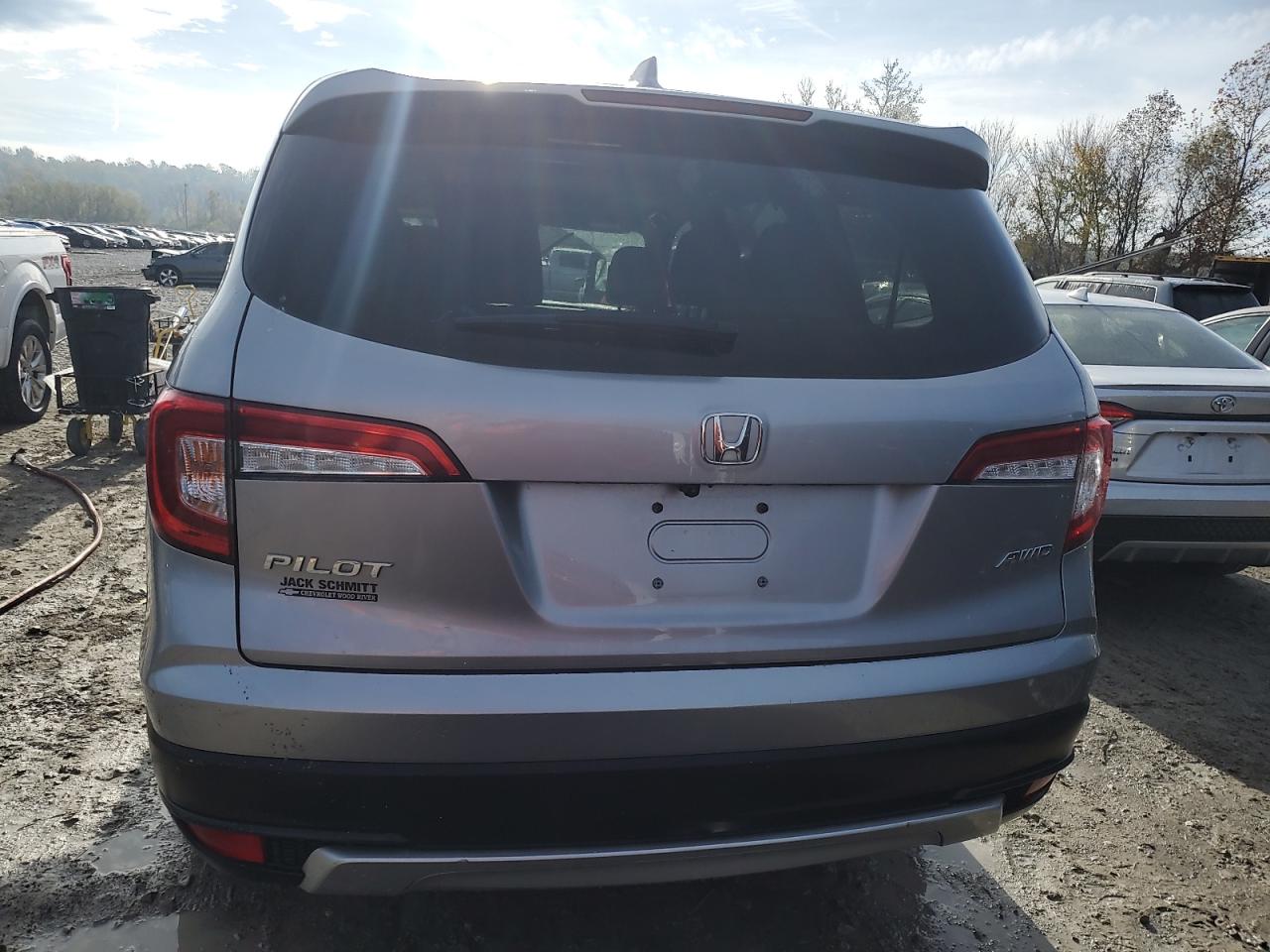 2022 HONDA PILOT EXL VIN:5FNYF6H54NB032754