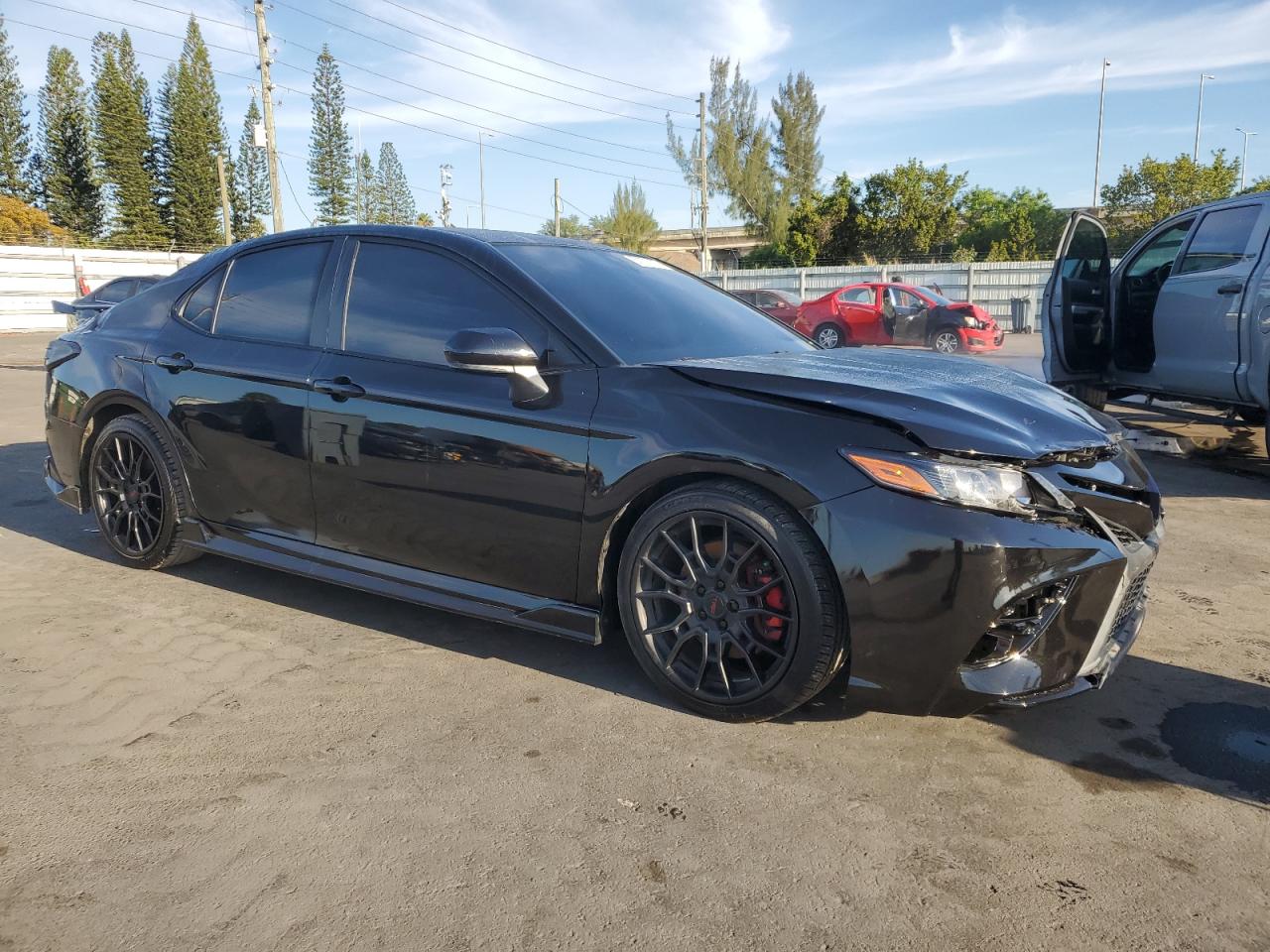 2022 TOYOTA CAMRY TRD VIN:4T1KZ1AK8NU071673