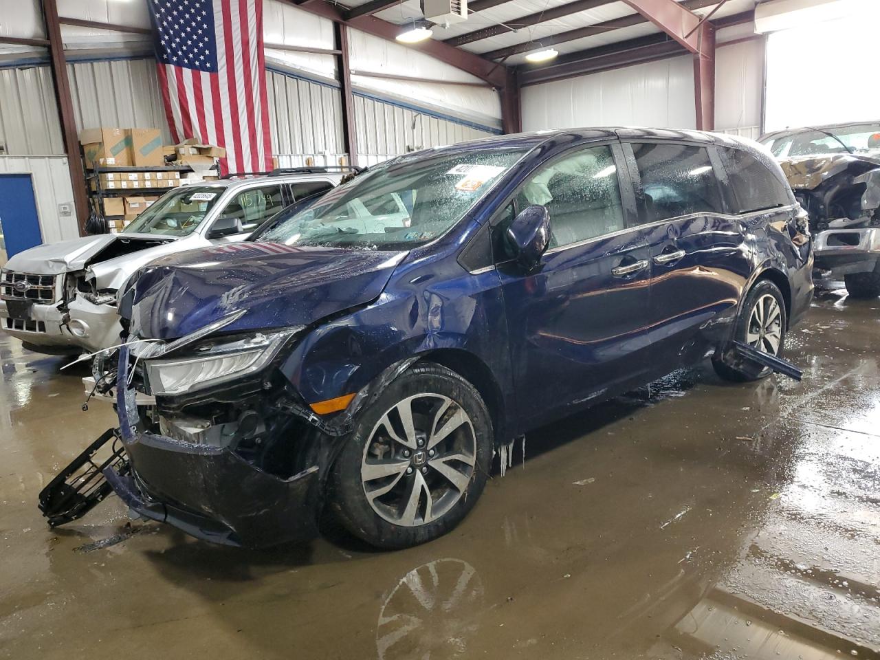 2023 HONDA ODYSSEY TOURING VIN:5FNRL6H80PB049187