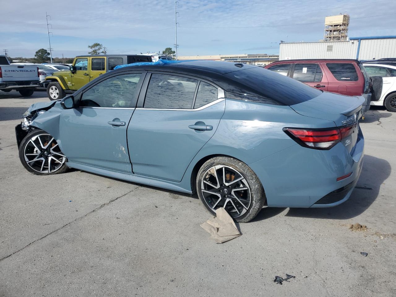 2024 NISSAN SENTRA SR VIN:KMHTG6AF7KU017934