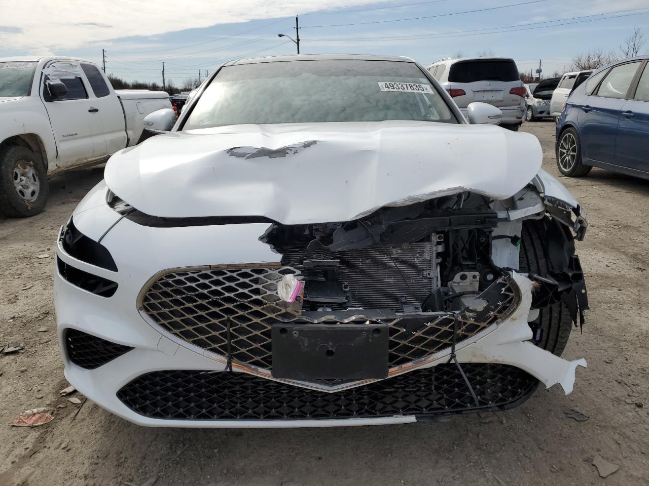 2022 GENESIS G70 BASE VIN:KMTG34TAXNU092852