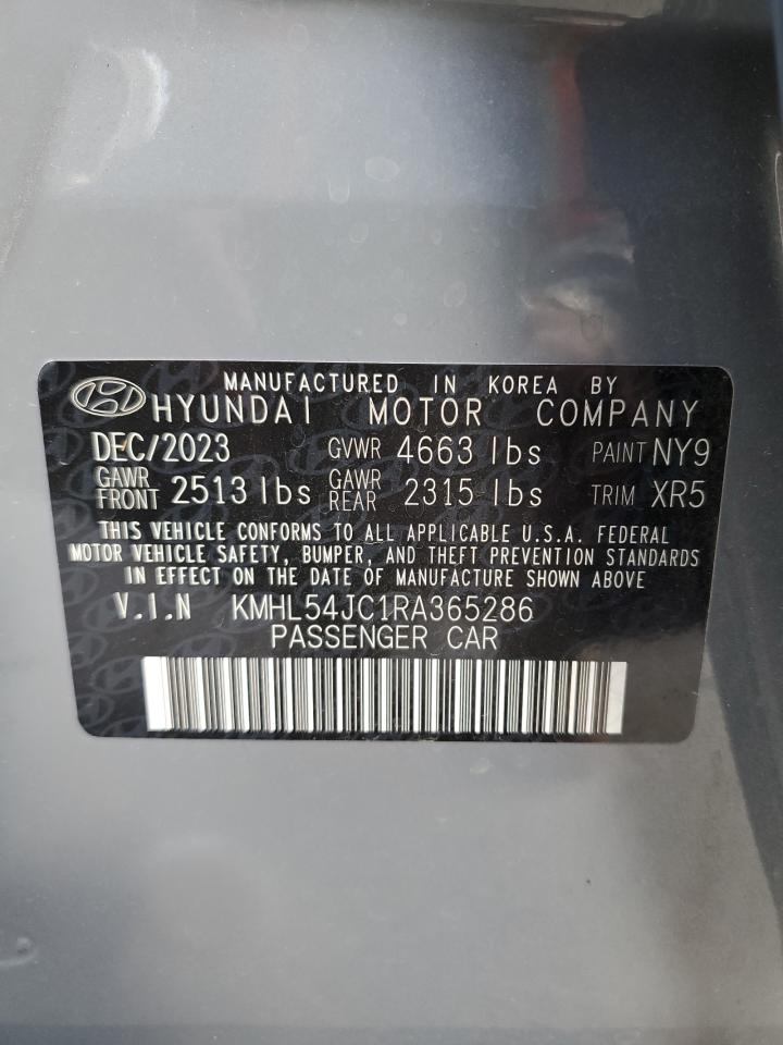 2024 HYUNDAI SONATA N LINE VIN:KMHL54JC1RA365286