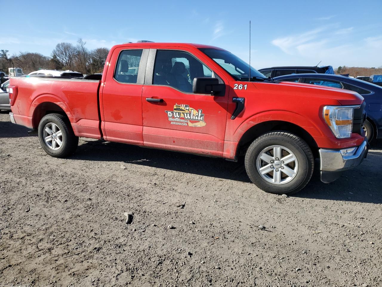 2022 FORD F150 SUPER CAB VIN:1FTEX1CB4NKD54264