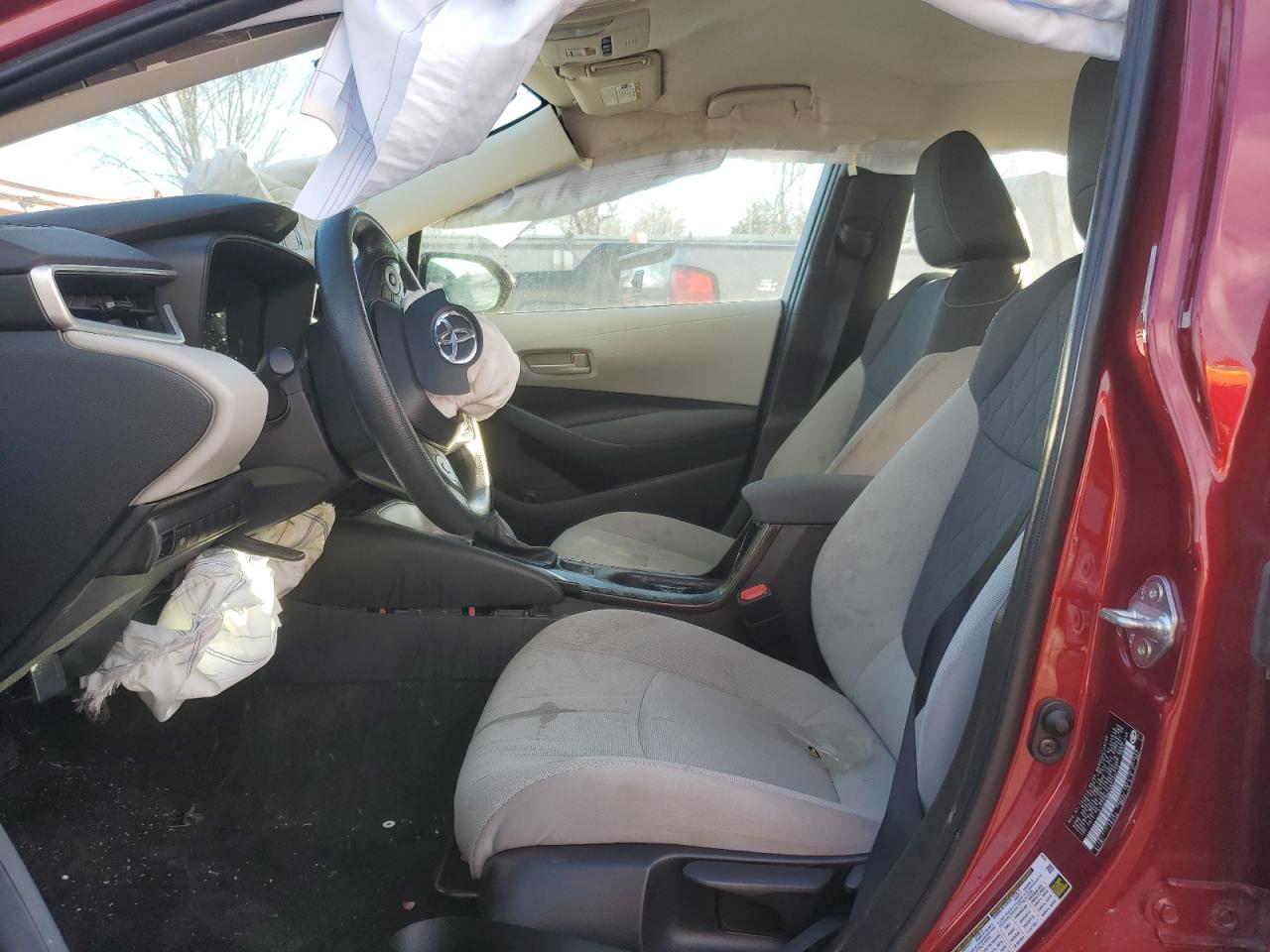 2022 TOYOTA COROLLA LE VIN:5YFEPMAE9NP298712