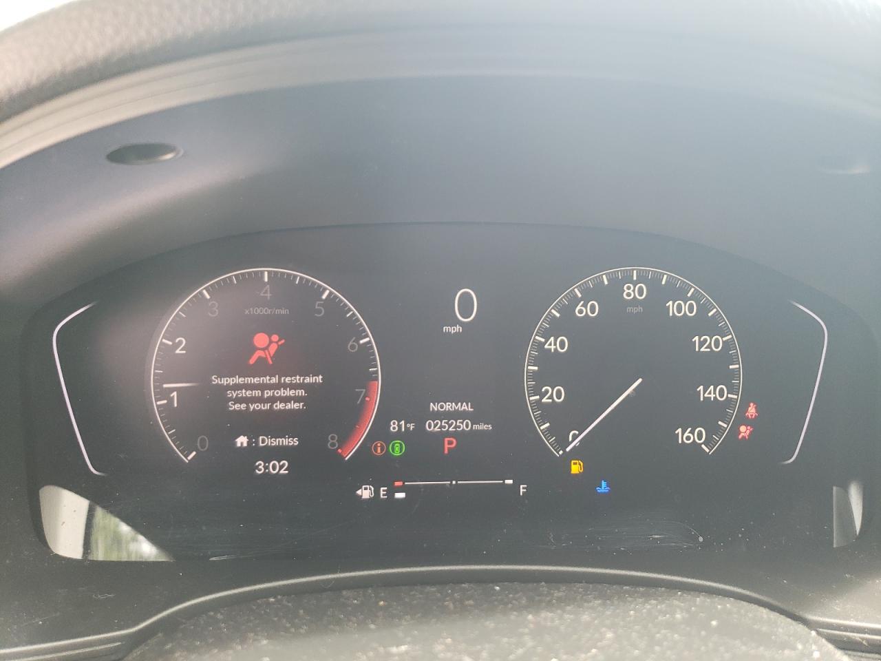 2022 HONDA CIVIC SPORT VIN:2HGFE2F58NH575736