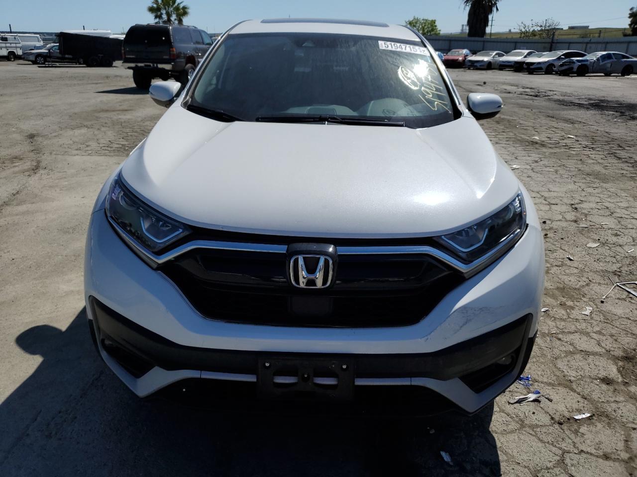 2022 HONDA CR-V EXL VIN:2HKRW1H84NH404838