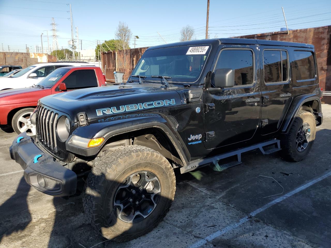 2022 JEEP WRANGLER UNLIMITED RUBICON 4XE VIN:1C4JJXR64NW198894