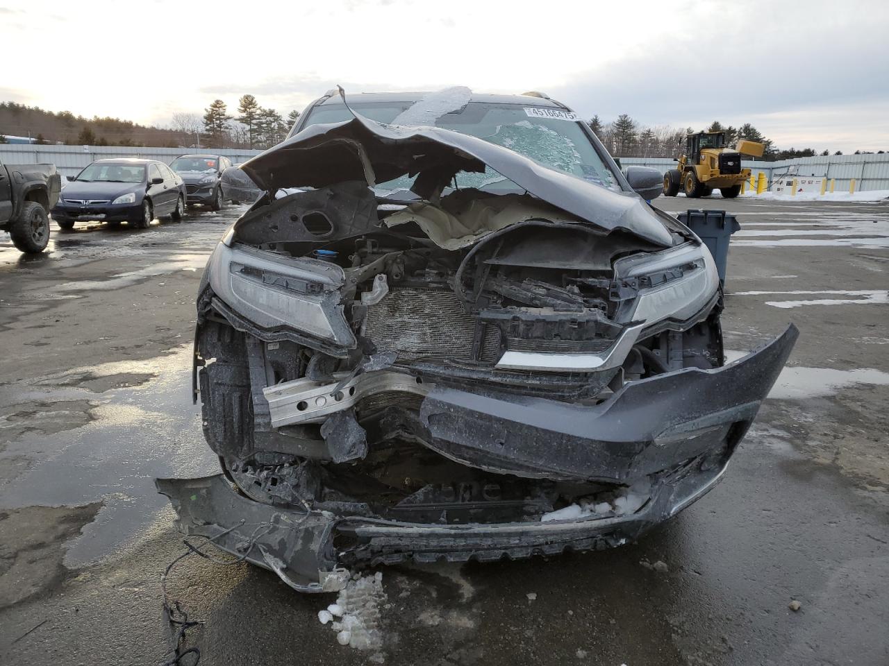 2022 HONDA PILOT TOURING VIN:5FNYF6H64NB014327
