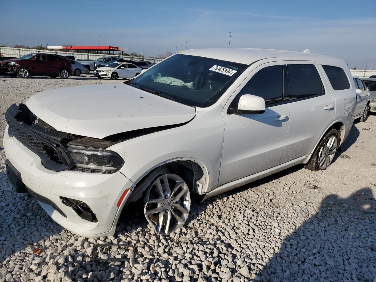 2022 DODGE DURANGO GT VIN:1C4RDJDG0NC101229