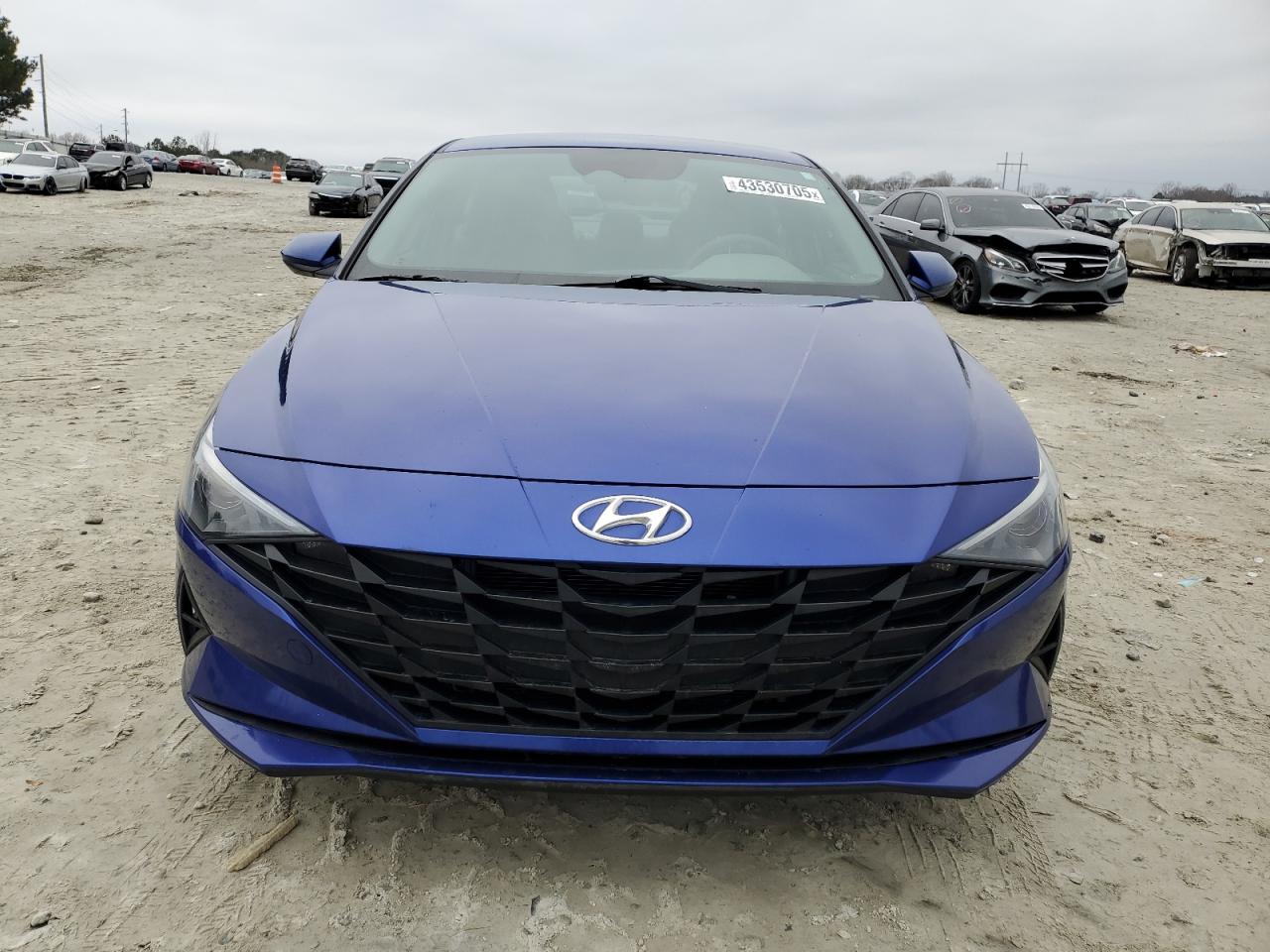 2022 HYUNDAI ELANTRA BLUE VIN:KMHLM4AJ6NU027361
